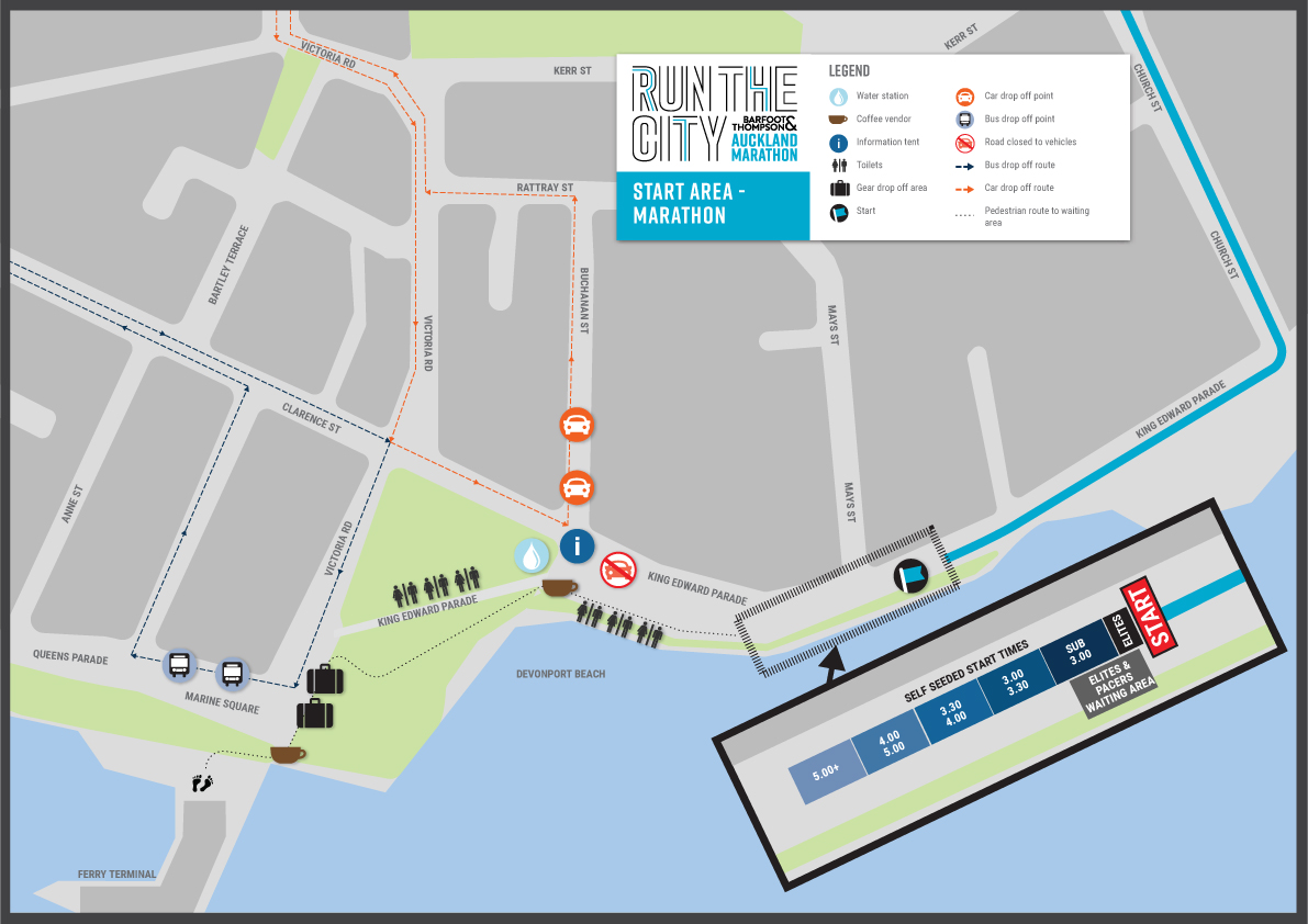 Marathon - Barfoot & Thompson Auckland Marathon presented by ASICS