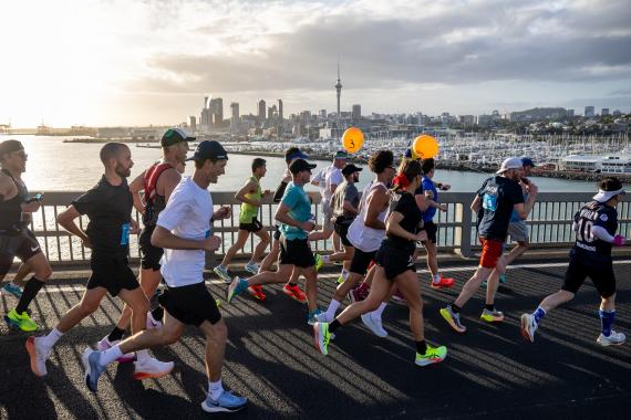 City Comes Alive as Biggest Ever Auckland Marathon Takes to the Streets