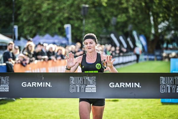 Lisa Cross is hoping to add a hattrick of Auckland Marathon titles to the three Auckland Half Marathon titles she holds Photo Sportograf