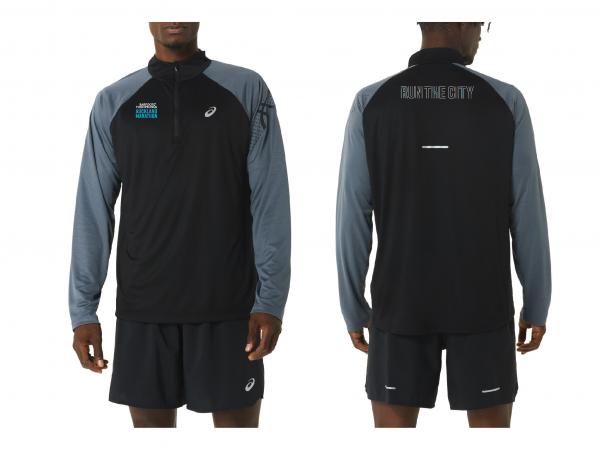 4 AM23 MS ICON LS HALFZIP BLACK