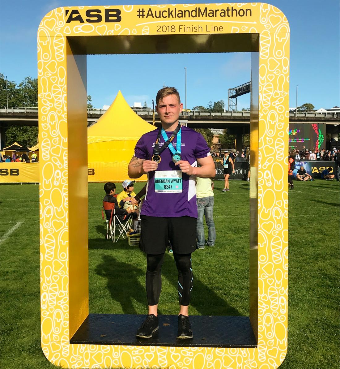 Runner Highlights – Brendan laces up for mental health!  